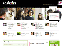 Tablet Screenshot of anababa.nl